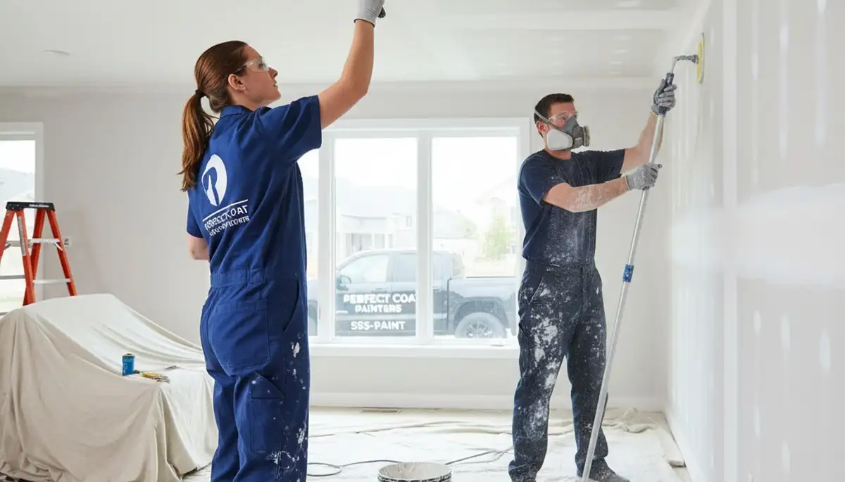 Professional drywall repair and wall restoration in Scottsdale, AZ home interior