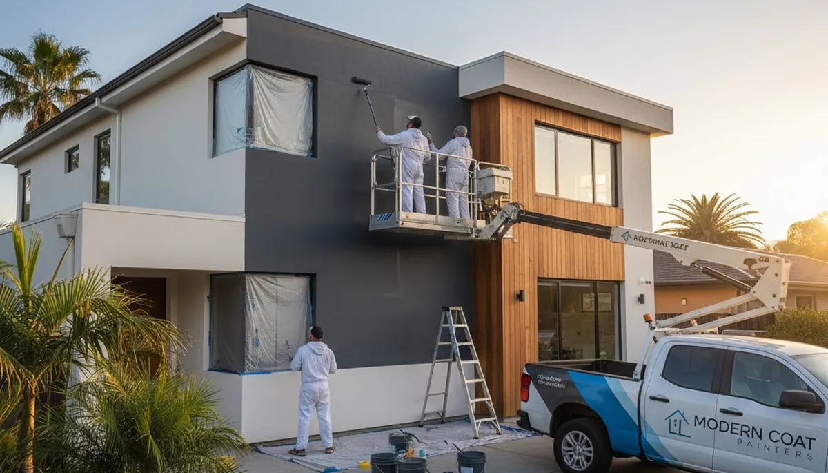 Professional exterior house painting in Scottsdale AZ with UV-resistant desert coatings