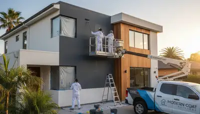 Professional exterior house painting in Scottsdale AZ with UV-resistant desert coatings