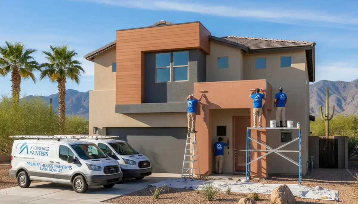 House painting services in Scottsdale, AZ by Painting Scottsdale AZ for residential exteriors and interiors