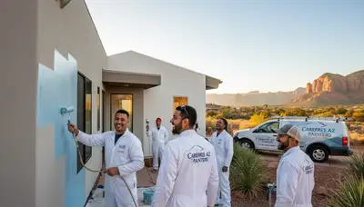 Professional house painting services in Scottsdale, AZ for residential exteriors and interiors
