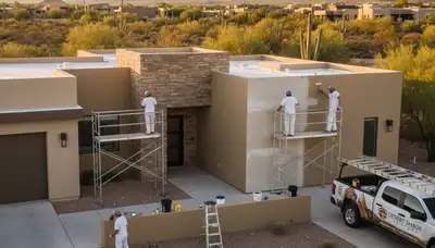 Professional house painting service in Scottsdale, AZ for interior and exterior home painting