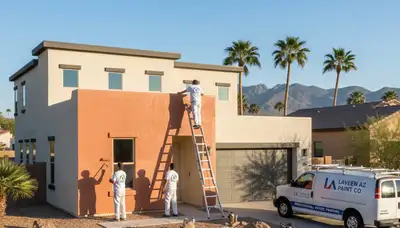 Scottsdale, AZ house painters delivering professional interior and exterior painting services