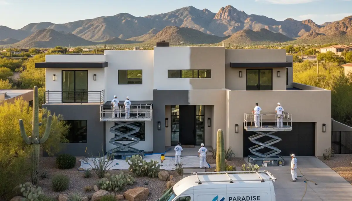 Professional house painting service in Scottsdale AZ enhancing home exteriors with expert painters