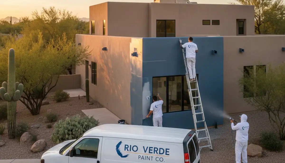 House painting services in Scottsdale, AZ by Painting Scottsdale AZ for residential exteriors and interiors