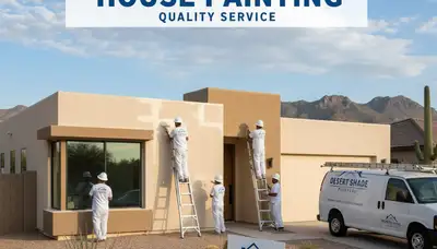 House painting services in Scottsdale, AZ for residential interiors and exteriors