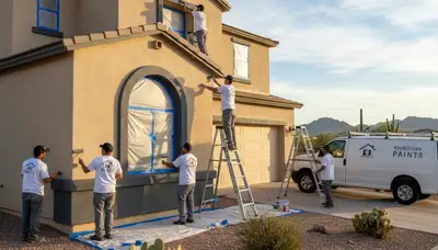 Professional house painting service in Scottsdale, AZ by paintingscottsdaleaz.com